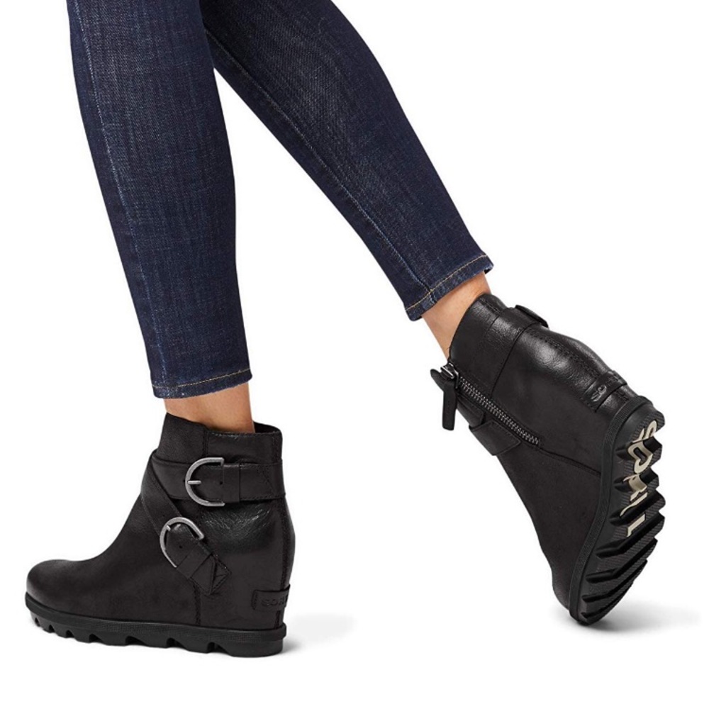 Women's Joan of Arctic Wedge II Buckle Ankle Boot